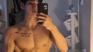 Korean big boy handjob